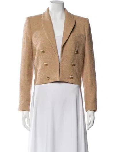 Pre-owned L'agence Blazer In Neutral
