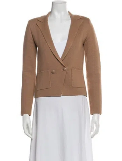 Pre-owned L'agence Blazer In Neutral