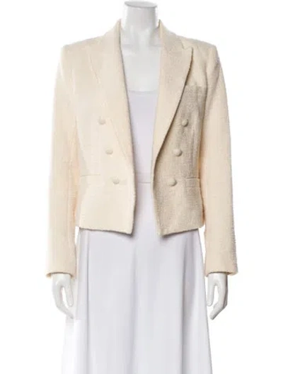 Pre-owned L'agence Blazer In Neutral