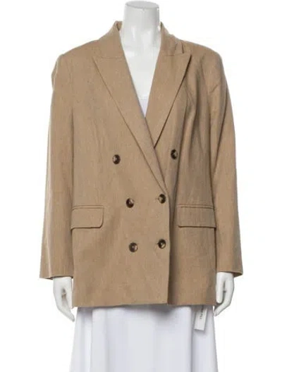 Pre-owned L'agence Blazer In Neutral