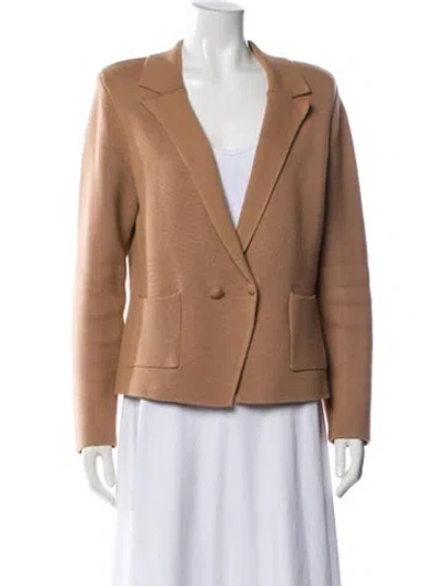Pre-owned L'agence Blazer In Neutral