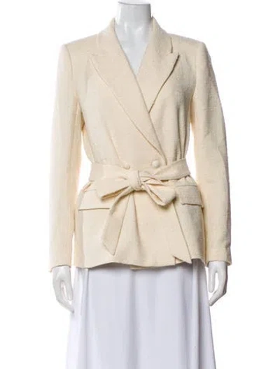 Pre-owned L'agence Blazer In Neutral