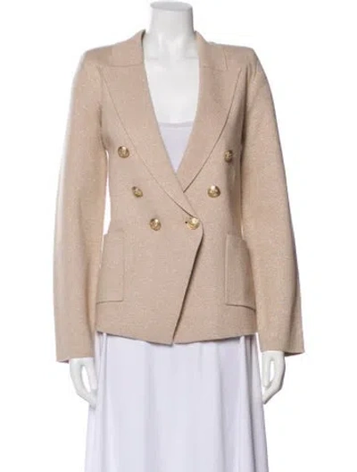 Pre-owned L'agence Blazer In Neutral