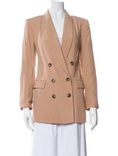 Pre-owned L'agence Blazer In Neutral