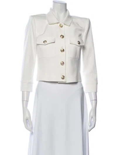 Pre-owned L'agence Blazer In Neutral