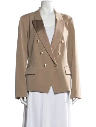 Pre-owned L'agence Blazer In Neutral