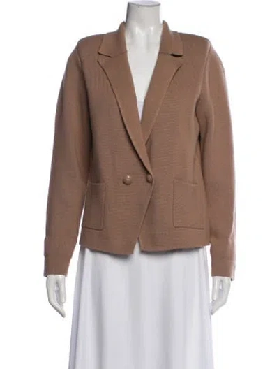 Pre-owned L'agence Blazer In Neutral