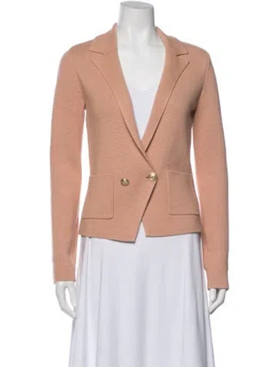 Pre-owned L'agence Blazer In Neutral