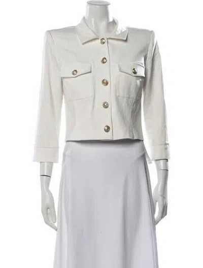 Pre-owned L'agence Blazer In Neutral