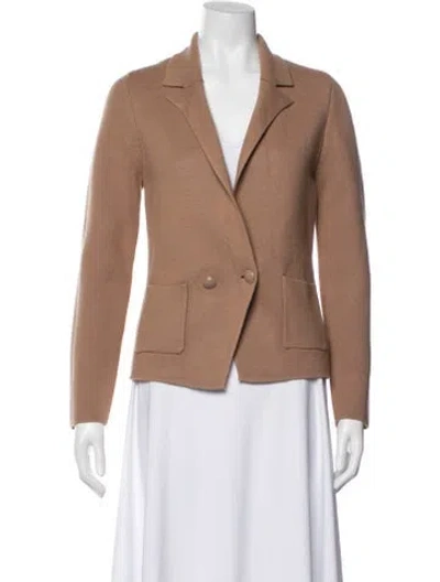 Pre-owned L'agence Blazer In Neutral