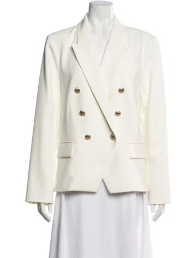 Pre-owned L'agence Blazer In Neutral