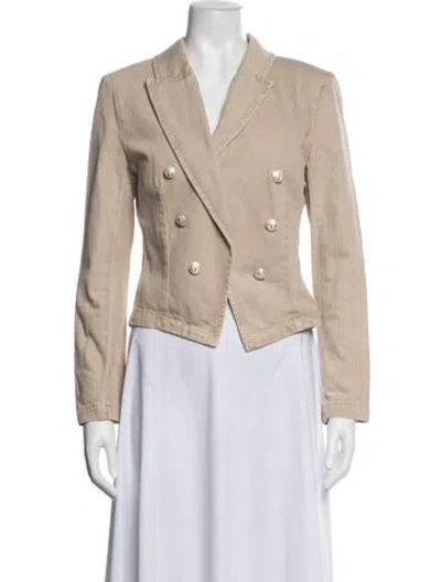 Pre-owned L'agence Blazer In Neutrals