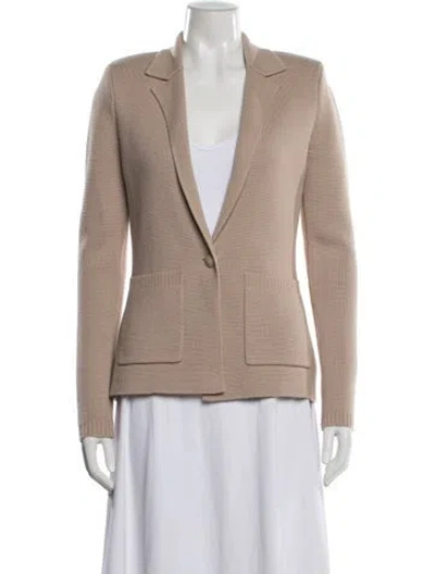 Pre-owned L'agence Blazer In Neutrals