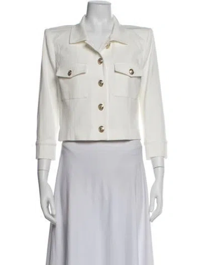Pre-owned L'agence Blazer In Neutrals