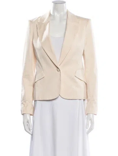 Pre-owned L'agence Blazer In Neutrals