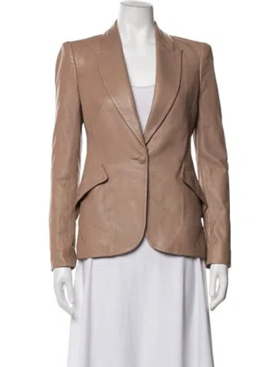 Pre-owned L'agence Blazer In Neutrals