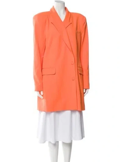 Pre-owned L'agence Blazer In Orange
