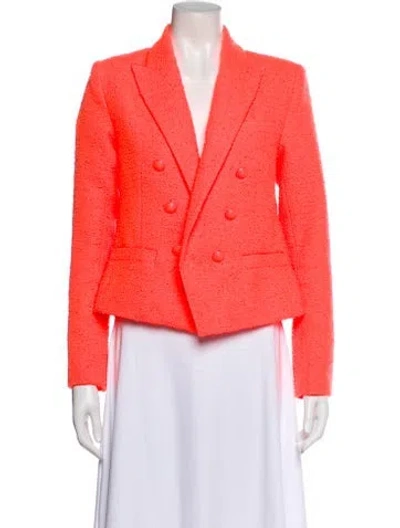 Pre-owned L'agence Blazer In Orange
