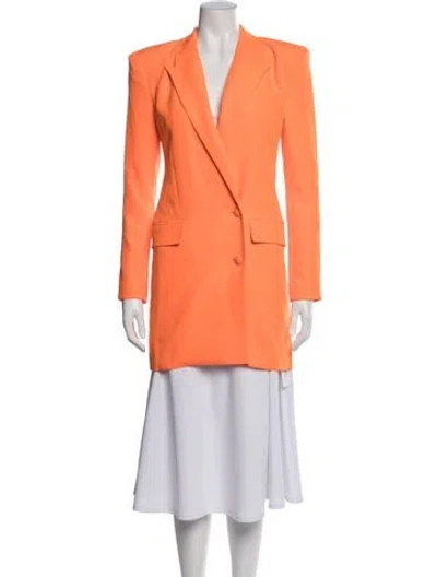 Pre-owned L'agence Blazer In Orange