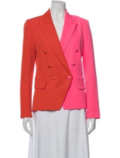 Pre-owned L'agence Blazer In Orange