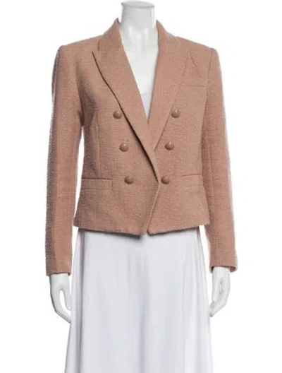 Pre-owned L'agence Blazer In Orange