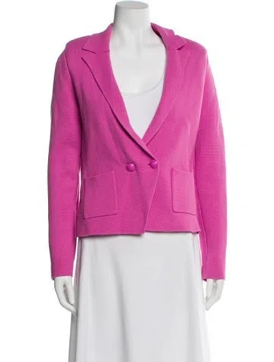 Pre-owned L'agence Blazer In Pink