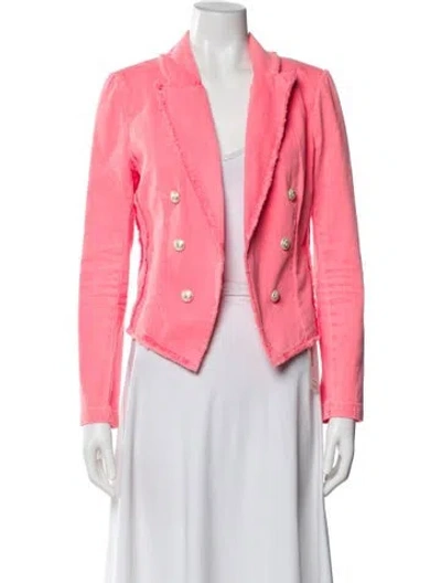 Pre-owned L'agence Blazer In Pink