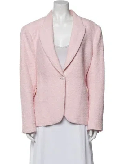 Pre-owned L'agence Blazer In Pink