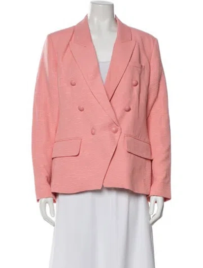 Pre-owned L'agence Blazer In Pink