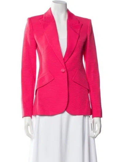 Pre-owned L'agence Blazer In Pink