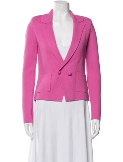 Pre-owned L'agence Blazer In Pink