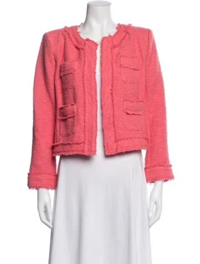 Pre-owned L'agence Blazer In Pink