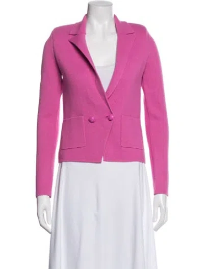 Pre-owned L'agence Blazer In Pink