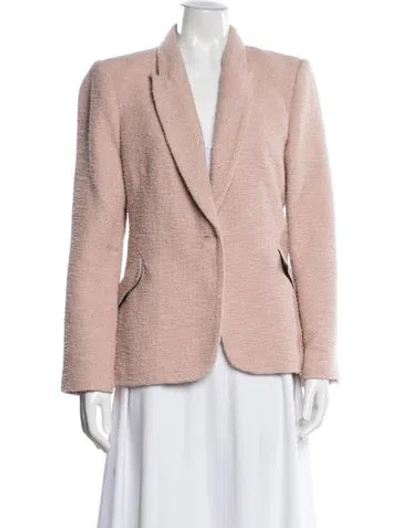 Pre-owned L'agence Blazer In Pink