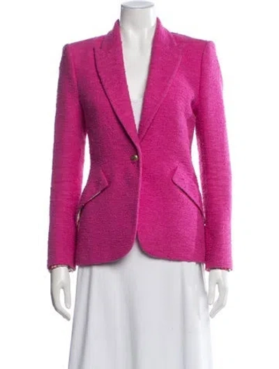 Pre-owned L'agence Blazer In Pink