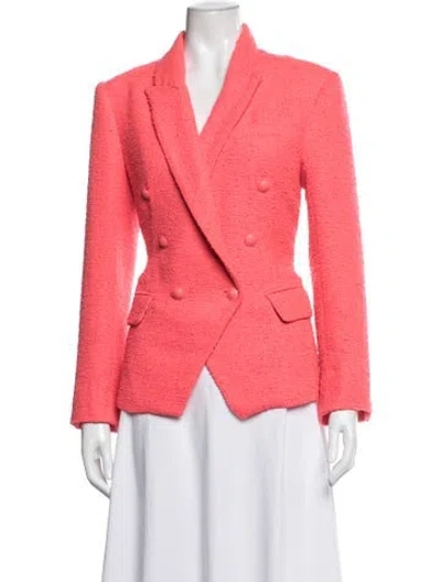 Pre-owned L'agence Blazer In Pink
