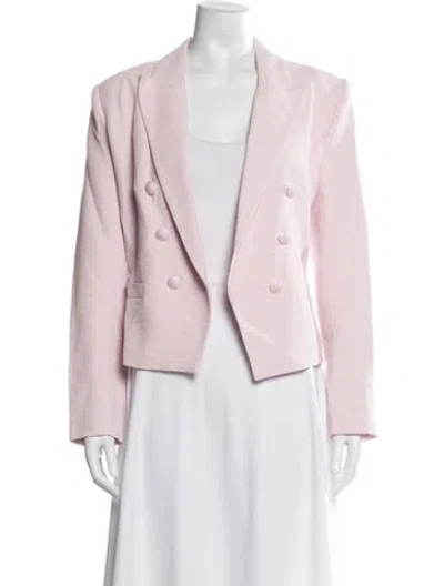 Pre-owned L'agence Blazer In Pink