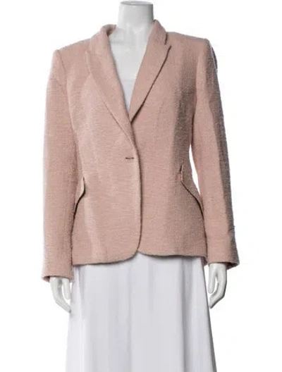 Pre-owned L'agence Blazer In Pink