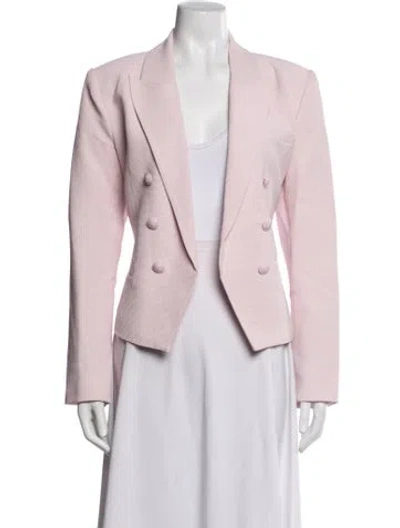 Pre-owned L'agence Blazer In Pink