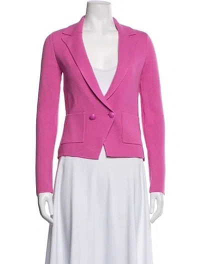 Pre-owned L'agence Blazer In Pink