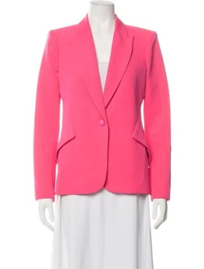 Pre-owned L'agence Blazer In Pink