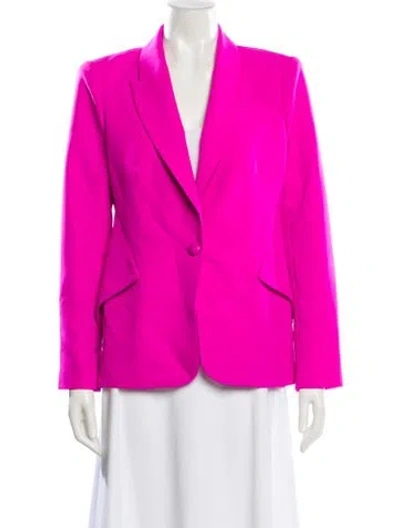 Pre-owned L'agence Blazer In Purple