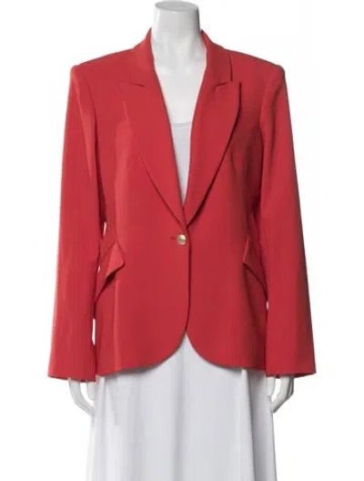 Pre-owned L'agence Blazer In Red
