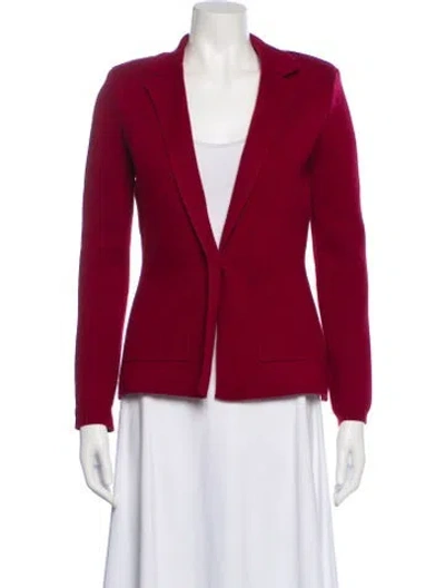 Pre-owned L'agence Blazer In Red