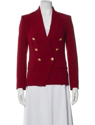 Pre-owned L'agence Blazer In Red