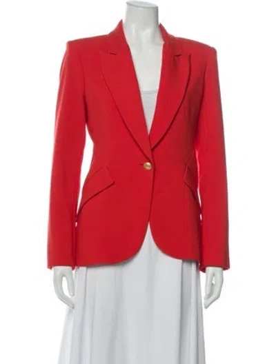 Pre-owned L'agence Blazer In Red