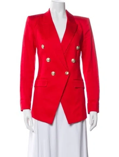 Pre-owned L'agence Blazer In Red