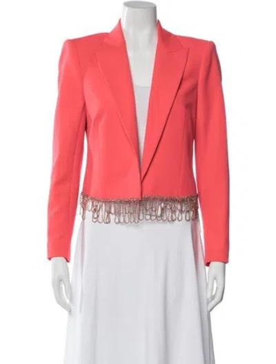 Pre-owned L'agence Blazer In Red