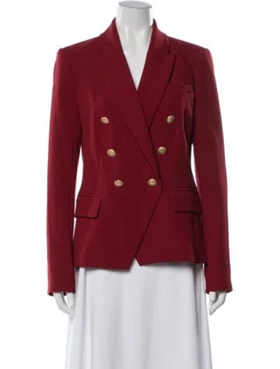 Pre-owned L'agence Blazer In Red