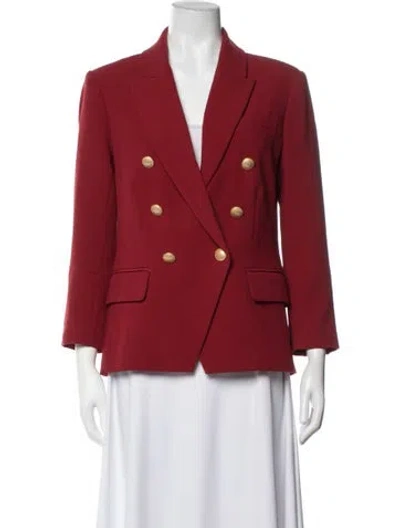 Pre-owned L'agence Blazer In Red